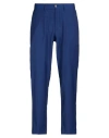 Devore Incipit Man Pants Blue Size 28 Wool, Polyester, Elastane In Blue