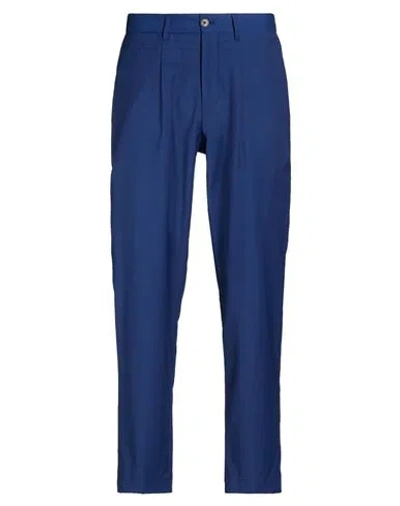 Devore Incipit Man Pants Blue Size 28 Wool, Polyester, Elastane