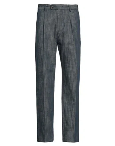 Devore Incipit Man Pants Blue Size 30 Cotton In Gray