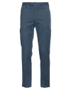 Devore Incipit Man Pants Navy Size 38 Cotton, Elastane In Blue