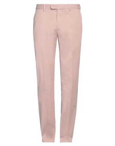 Devore Incipit Man Pants Blush Size 36 Cotton, Elastane In Pink