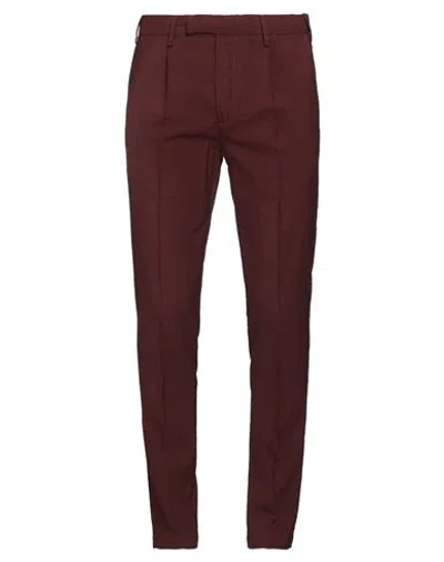 Devore Incipit Man Pants Brick Red Size 36 Wool