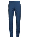 Devore Incipit Man Pants Bright Blue Size 36 Wool, Polyester, Elastane