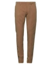 Devore Incipit Man Pants Camel Size 30 Cotton In Beige