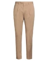 Devore Incipit Man Pants Light Brown Size 38 Cotton, Elastane In Beige