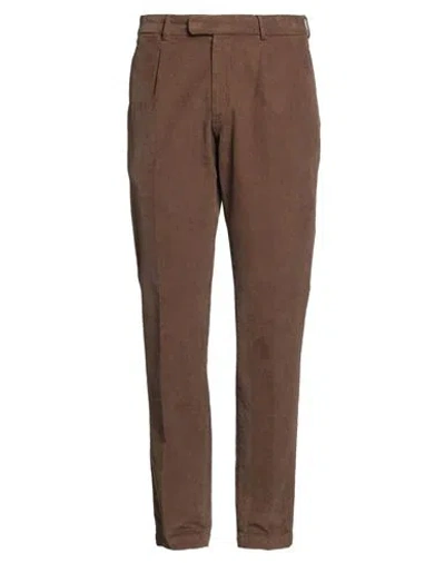 Devore Incipit Man Pants Camel Size 36 Cotton, Modal, Elastane In Sand