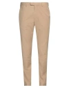 Devore Incipit Man Pants Camel Size 40 Cotton, Elastane In Beige