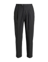 Devore Incipit Man Pants Black Size 40 Wool, Polyester, Elastane In Black