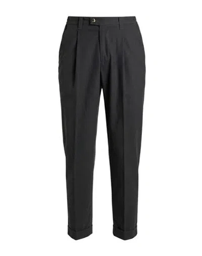 DEVORE INCIPIT DEVORE INCIPIT MAN PANTS CHARCOAL SIZE 46 POLYESTER, VISCOSE, ELASTANE