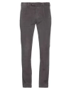 Devore Incipit Man Pants Dark Brown Size 32 Cotton, Modal, Silk, Cashmere, Elastane