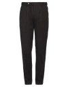 Devore Incipit Man Pants Dark Brown Size 36 Cotton In Brown