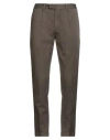Devore Incipit Man Pants Cocoa Size 30 Cotton, Polyester, Elastane In Brown