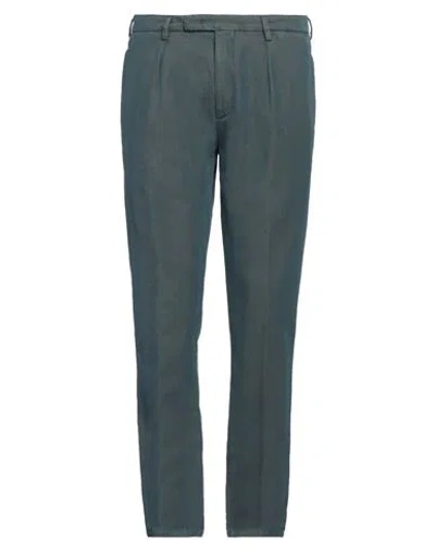 Devore Incipit Man Pants Deep Jade Size 38 Cotton In Green