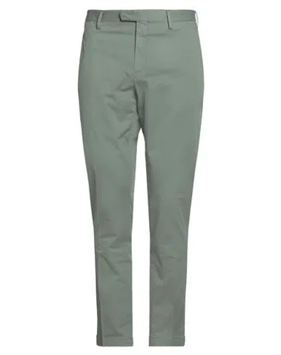 Devore Incipit Man Pants Green Size 38 Cotton, Elastane