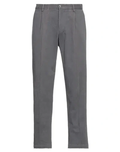 Devore Incipit Man Pants Grey Size 28 Cotton, Elastane