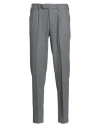 Devore Incipit Man Pants Grey Size 28 Wool, Polyamide, Polyester, Elastane In Gray