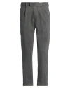 Devore Incipit Man Pants Grey Size 30 Cotton, Elastane In Gray