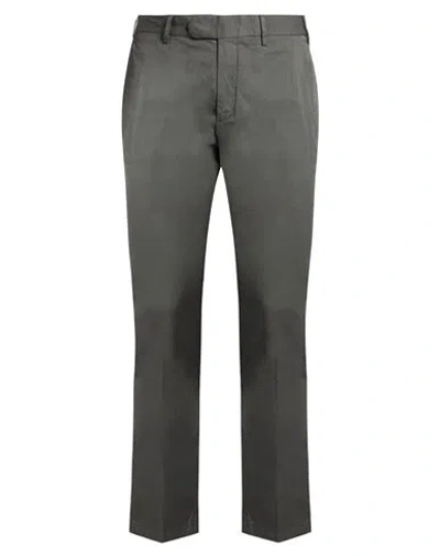 Devore Incipit Man Pants Grey Size 32 Cotton, Silk, Elastane In Gray