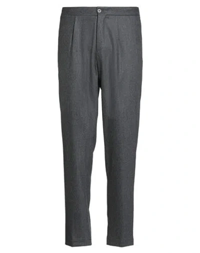 Devore Incipit Man Pants Grey Size 34 Virgin Wool, Elastane In Gray