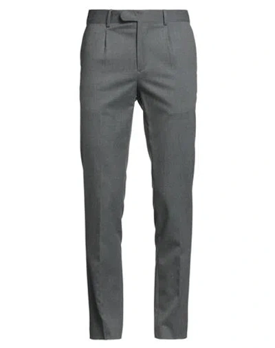 Devore Incipit Man Pants Grey Size 34 Wool, Polyester, Viscose, Elastane
