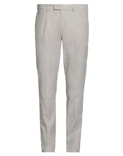 DEVORE INCIPIT DEVORE INCIPIT MAN PANTS GREY SIZE 38 COTTON, ELASTANE