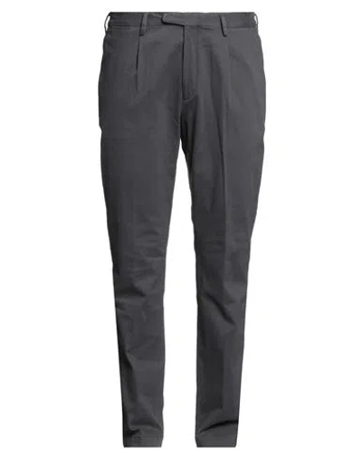 Devore Incipit Man Pants Grey Size 38 Cotton, Elastane In Gray