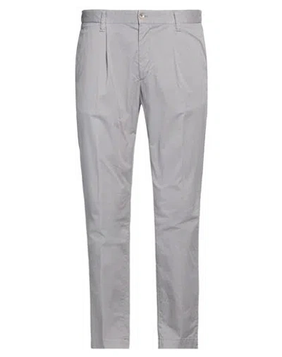 DEVORE INCIPIT DEVORE INCIPIT MAN PANTS GREY SIZE 38 COTTON, ELASTANE