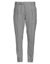 Devore Incipit Man Pants Grey Size 38 Virgin Wool In Grey