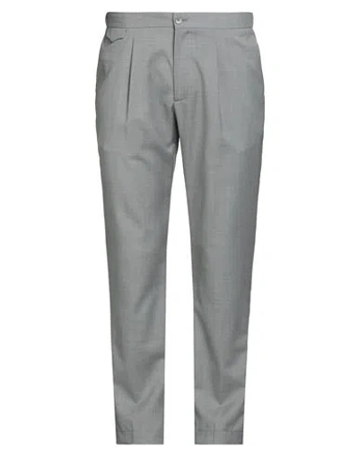 Devore Incipit Man Pants Grey Size 38 Virgin Wool In Gray