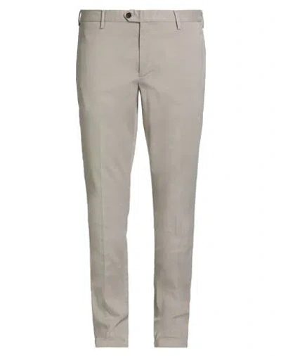 Devore Incipit Man Pants Grey Size 40 Cotton, Elastane In Gray