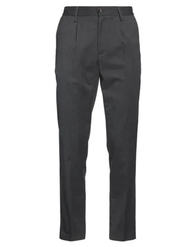 Devore Incipit Man Pants Grey Size 40 Wool, Polyester, Elastane