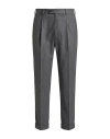 Devore Incipit Man Pants Grey Size 44 Polyester, Viscose, Elastane In Gray