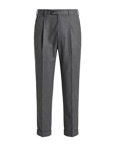 Devore Incipit Man Pants Grey Size 44 Polyester, Viscose, Elastane In Gray