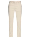 Devore Incipit Man Pants Ivory Size 32 Linen, Cotton, Elastane In White