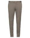 Devore Incipit Man Pants Khaki Size 42 Cotton, Silk, Elastane In Beige