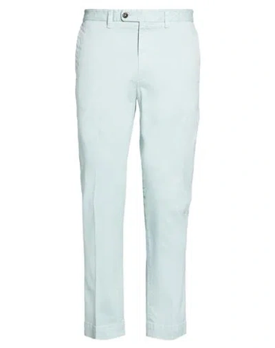 Devore Incipit Man Pants Light Blue Size 36 Cotton, Elastane