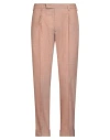 Devore Incipit Man Pants Light Brown Size 38 Virgin Wool In Beige
