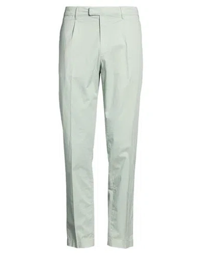 Devore Incipit Man Pants Light Green Size 36 Cotton, Elastane
