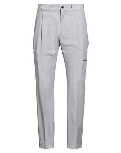Devore Incipit Man Pants Light Grey Size 32 Wool, Polyester, Elastane