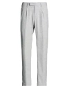 Devore Incipit Man Pants Light Grey Size 34 Wool, Polyester, Polyamide In Gray