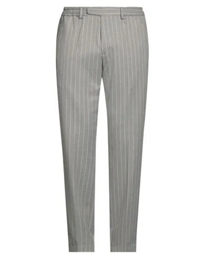 Devore Incipit Man Pants Light Grey Size 36 Cotton, Viscose, Polyester, Elastane In Gray