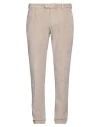 Devore Incipit Man Pants Light Grey Size 38 Cotton, Modal, Silk, Cashmere, Elastane