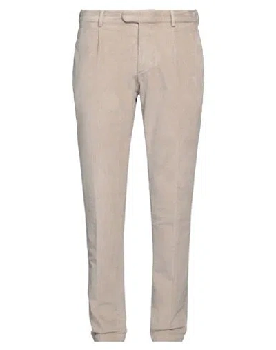 Devore Incipit Man Pants Light Grey Size 38 Cotton, Modal, Silk, Cashmere, Elastane