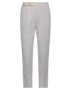 Devore Incipit Man Pants Light Grey Size 38 Polyester, Elastane