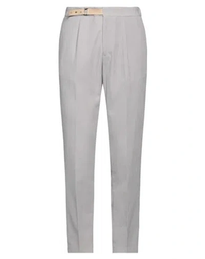 Devore Incipit Man Pants Light Grey Size 38 Polyester, Elastane