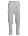 Devore Incipit Man Pants Light Grey Size 38 Virgin Wool