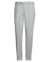Devore Incipit Man Pants Light Grey Size 38 Wool