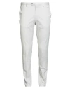 Devore Incipit Man Pants Off White Size 28 Cotton, Elastane In White