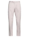 Devore Incipit Man Pants Light Pink Size 34 Cotton, Silk, Elastane