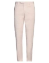 Devore Incipit Man Pants Light Pink Size 36 Cotton, Elastane